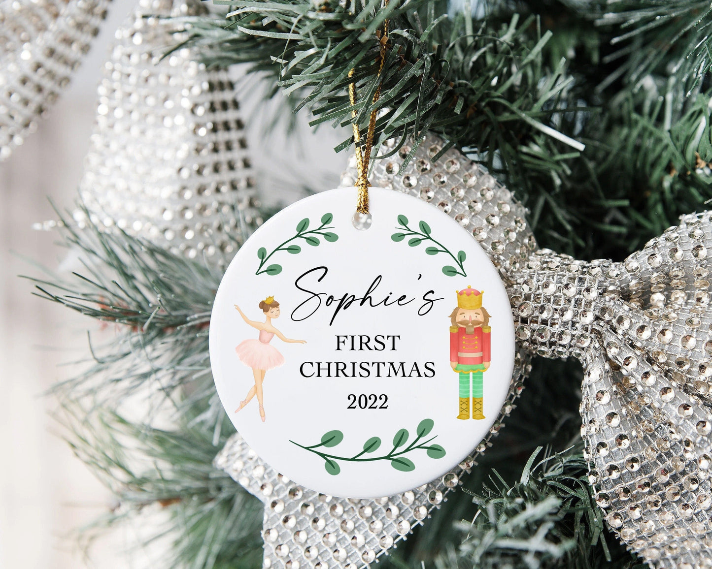 First Christmas Nutcracker Ornament Keepsake