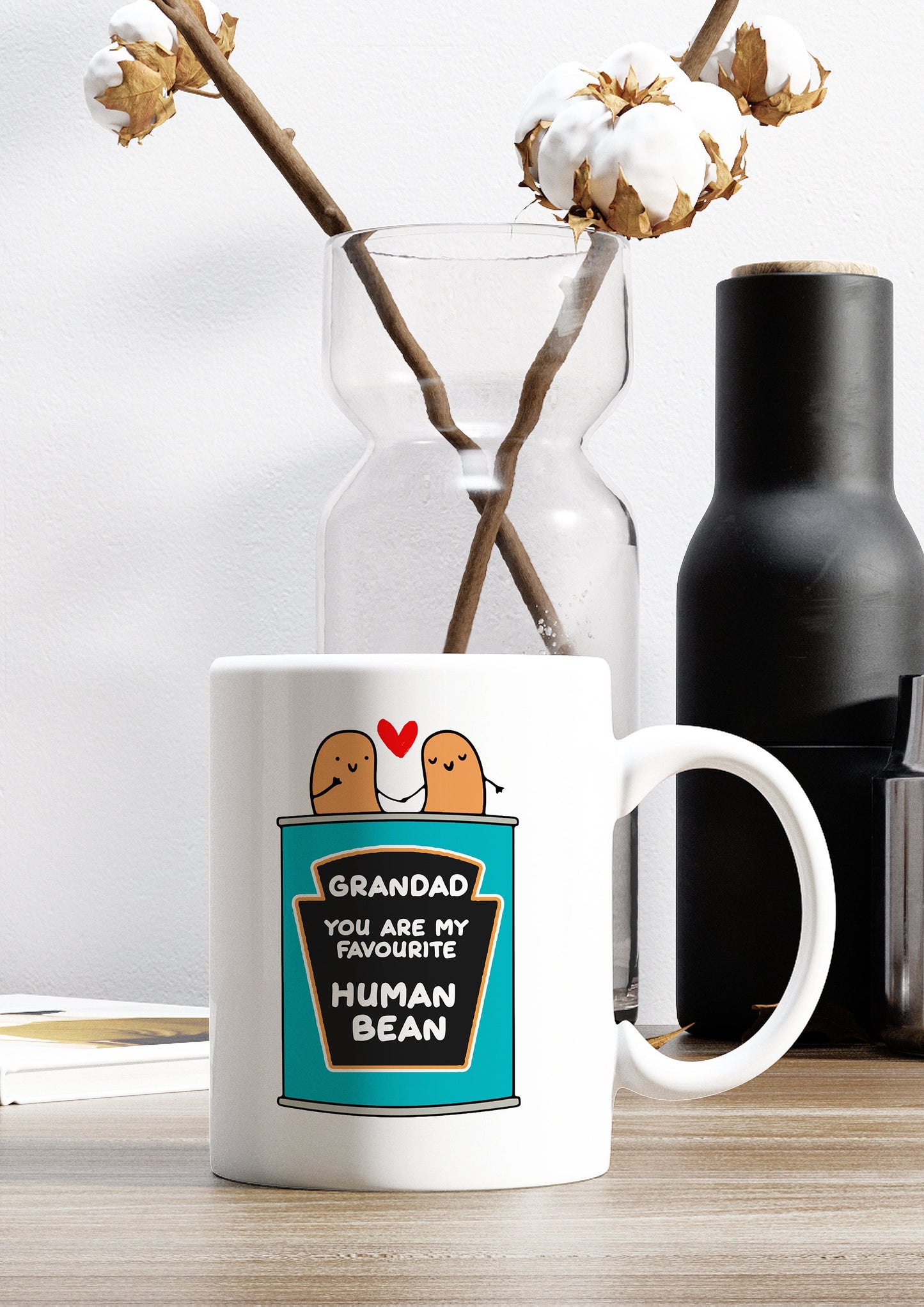Grandad You Are My Favourite Human Bean Mug