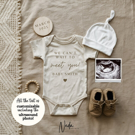 EDITABLE Pregnancy Announcement Digital, Baby announcement, Pregnancy Reveal, Customizable Maternity Announcement, Instant Download, 0063