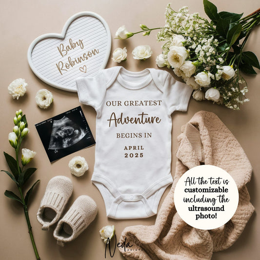 EDITABLE Pregnancy Announcement Digital, Baby announcement, Pregnancy Reveal, Customizable Maternity Announcement, Instant Download, 0165