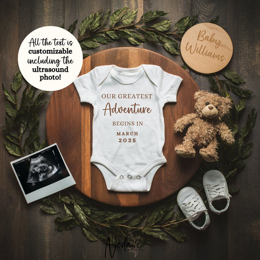 EDITABLE Pregnancy Announcement Digital, Baby announcement, Pregnancy Reveal, Customizable Maternity Announcement, Instant Download, 0169