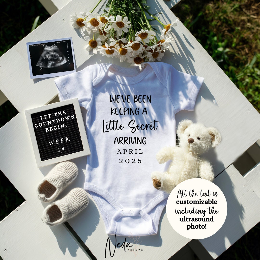 EDITABLE Pregnancy Announcement Digital, Baby announcement, Pregnancy Reveal, Customizable Maternity Announcement, Instant Download, 0206