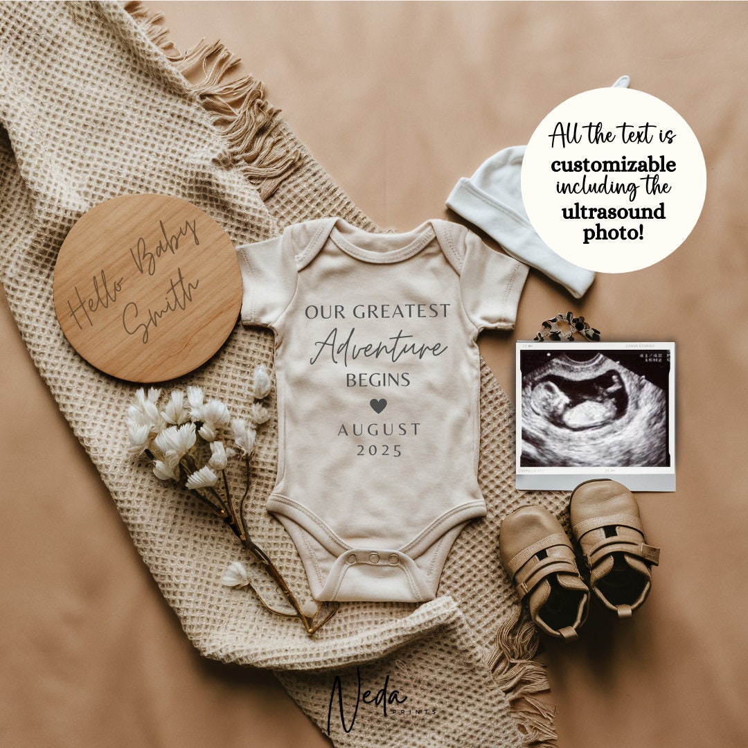EDITABLE Pregnancy Announcement Digital, Baby announcement, Pregnancy Reveal, Customizable Maternity Announcement, Instant Download, 0054