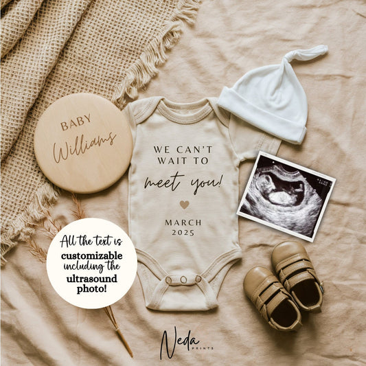 EDITABLE Pregnancy Announcement Digital, Baby announcement, Pregnancy Reveal, Customizable Maternity Announcement, Instant Download, 0058