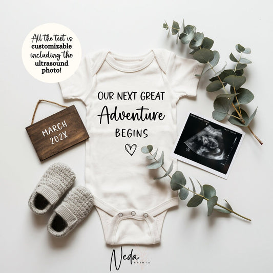 EDITABLE Baby Neutral Pregnancy Announcement Digital, Baby announcement, pregnancy reveal, Social Media announcement, Instant Download, 0298