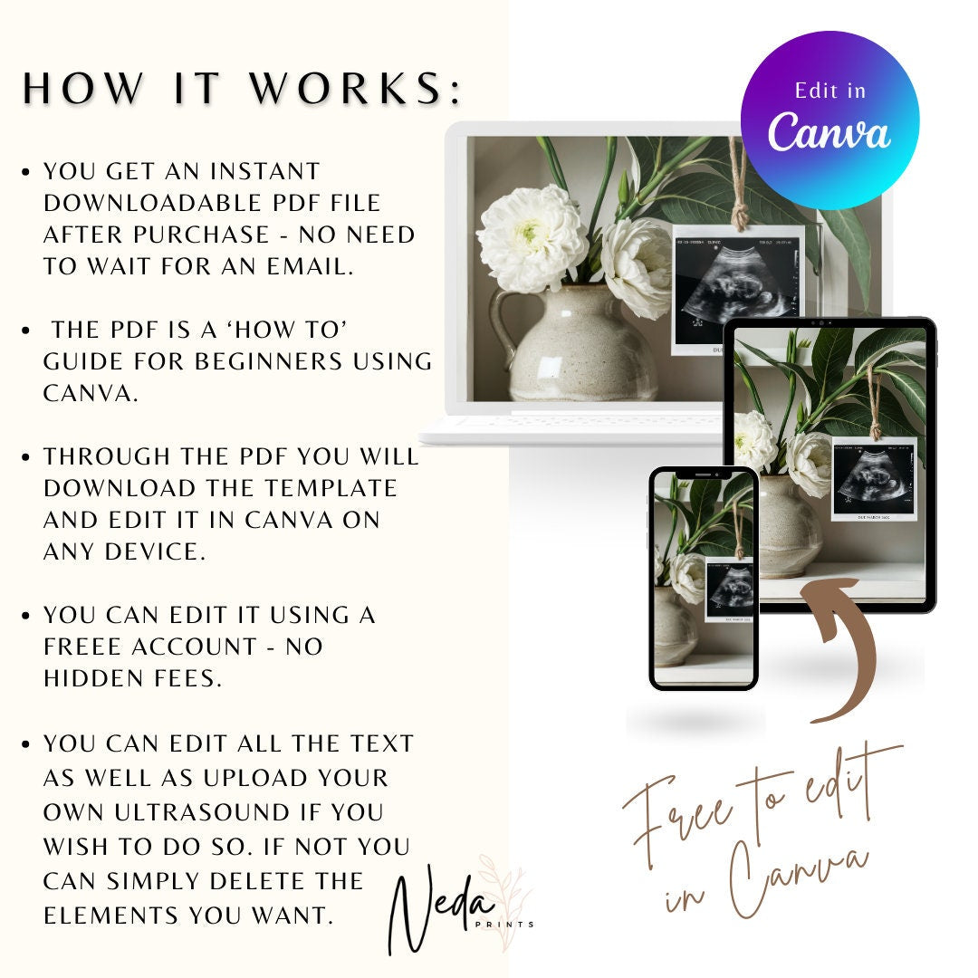 EDITABLE Pregnancy Announcement Digital, Baby announcement, Pregnancy Reveal, Customizable Maternity Announcement, Instant Download, 0096