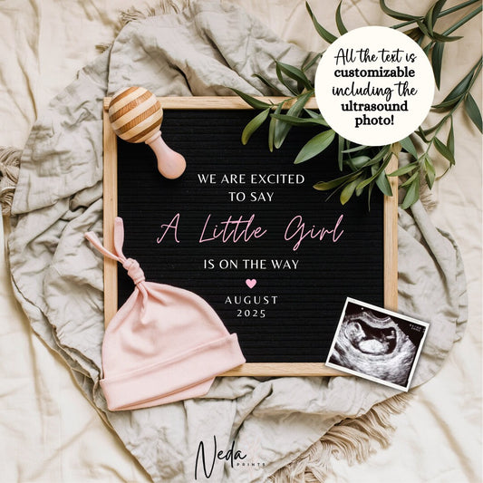 EDITABLE Pregnancy Announcement Digital, Baby announcement, Pregnancy Reveal, Customizable Maternity Announcement, Instant Download, 0110