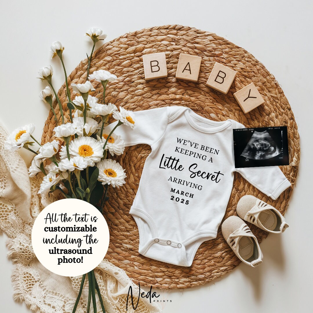 EDITABLE Pregnancy Announcement Digital, Baby announcement, Pregnancy Reveal, Customizable Maternity Announcement, Instant Download, 0167