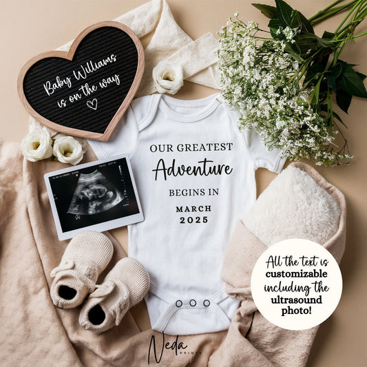EDITABLE Pregnancy Announcement Digital, Baby announcement, Pregnancy Reveal, Customizable Maternity Announcement, Instant Download, 0170