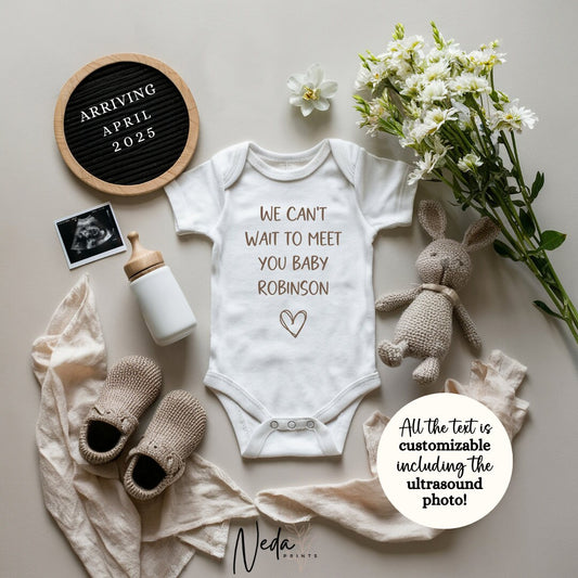 EDITABLE Pregnancy Announcement Digital, Baby announcement, Pregnancy Reveal, Customizable Maternity Announcement, Instant Download, 0184