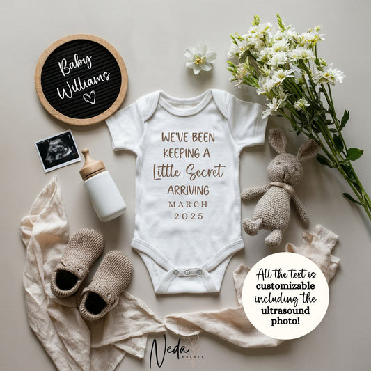 EDITABLE Pregnancy Announcement Digital, Baby announcement, Pregnancy Reveal, Customizable Maternity Announcement, Instant Download, 0185