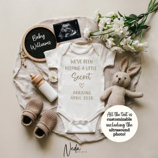 EDITABLE Pregnancy Announcement Digital, Baby announcement, Pregnancy Reveal, Customizable Maternity Announcement, Instant Download, 0198
