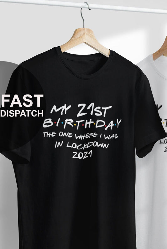 Lockdown Birthday T-Shirt