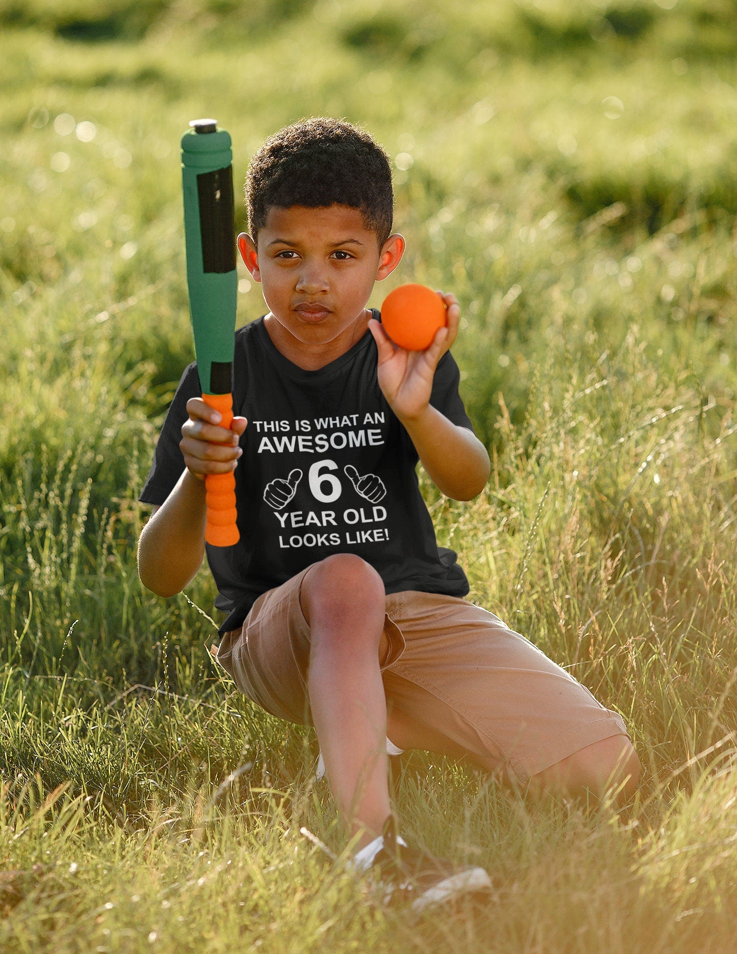 This Is What An Awesome 6 Year Old Looks Like T-shirt