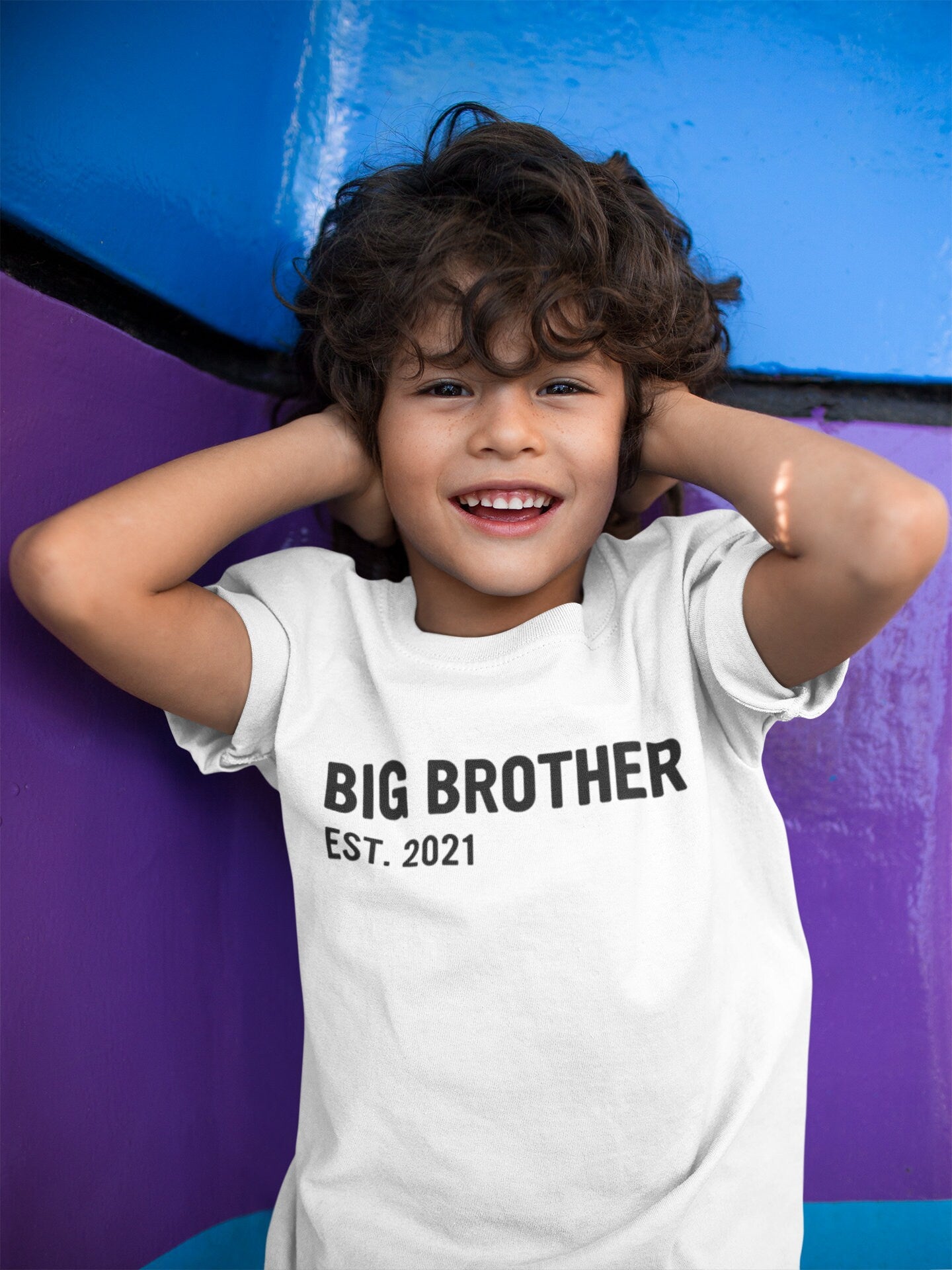 Custom Big Brother Kids T-Shirt