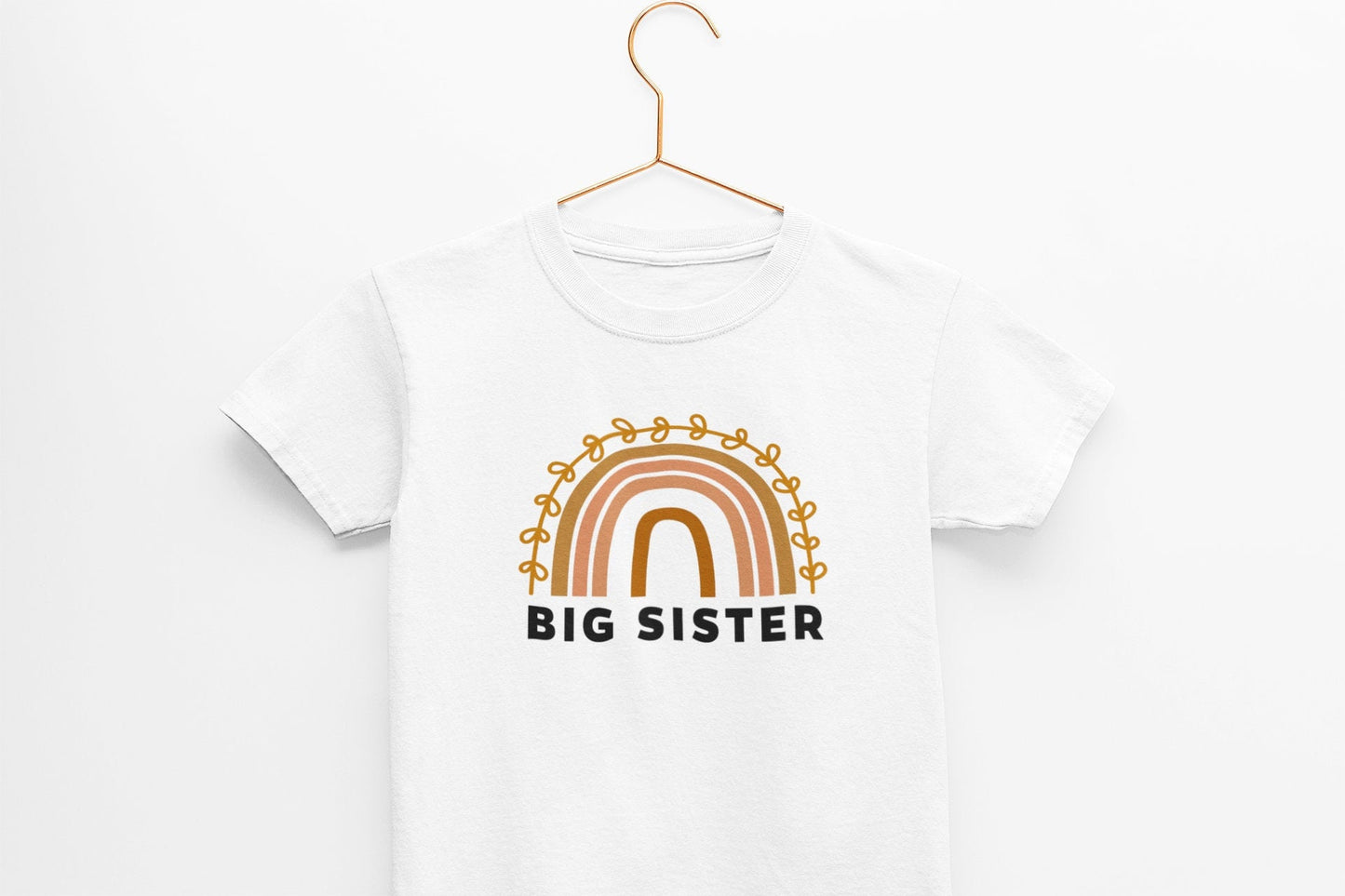Kids Big Sister T-Shirt, Sisters Clothing, Cute Baby Shirt