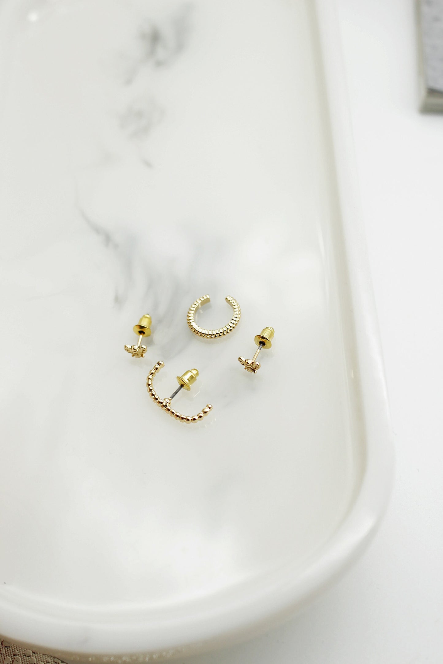 Gold Bee Multi Pack Earrings