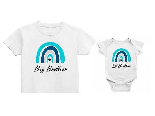 Matching Rainbow Brother Tops