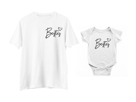 Matching Mom and Baby Bestie's Set