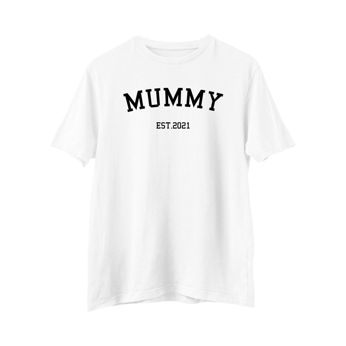 Personalised Mummy, Mini Est. T-Shirt, Matching Family Shirt