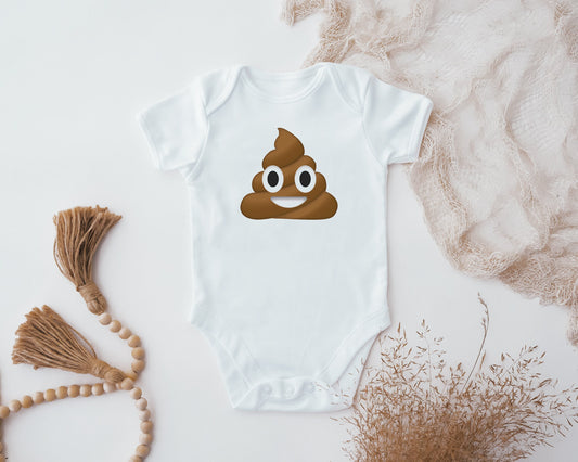 Poop Emoji Baby bodysuit, Daddy Poop Emoji bodysuit, Funny Baby bodysuit, Funny Baby Clothes, Baby Shower Gift, Baby Grow, Bodysuit