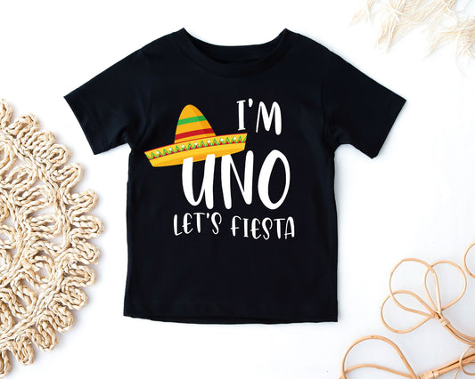 I'm Uno Let's Fiesta Birthday T-shirt